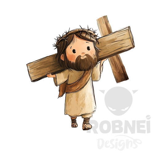 Jesus cargando la cruz 4